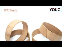 कस्टम वेयर रिंग सील कार्बन पिस्टन रिंग पीटीएफई कांस्य भरा हुआ पीटीएफई मशीनरी मरम्मत के लिए